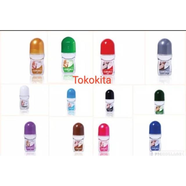 Casablanca Deodorant Roll On 50 ml  Anti Prespirant Botol Kaca