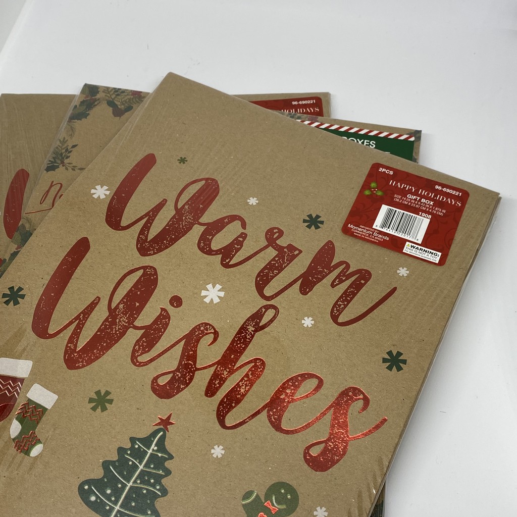 

Gift Box Pack of 2 | Box untuk Kado Edisi Holiday