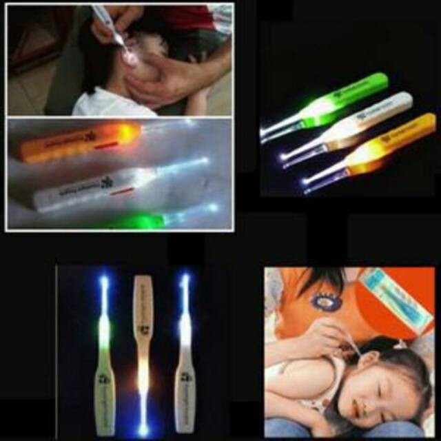 Flashlight Earpick, Korek Kuping Nyala Anak