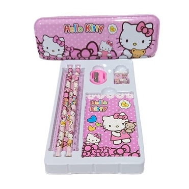 STUDY SET KARAKTER HELLO KITTY XDA-8822A