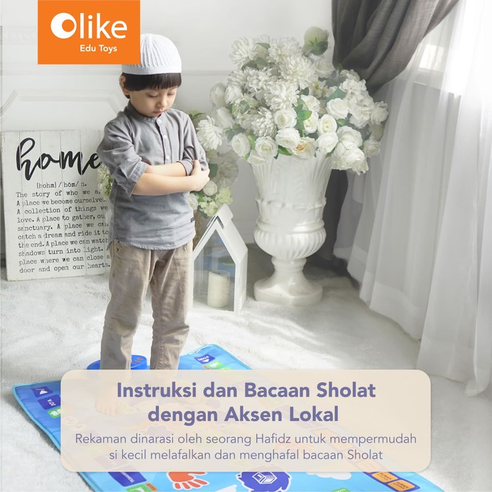 Olike Smart Sajadah Pintar Panduan Ibadah Anak Resmi / Smart Sajadah Sholat Anak | Olike Smart Sajadah 2