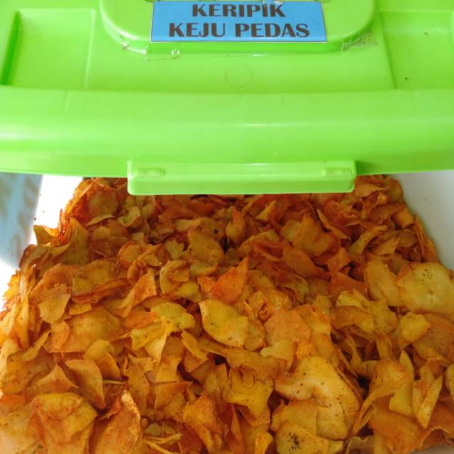 

Cemilan bandung/ keripik singkong asli mang odod banyak rasa 250gram