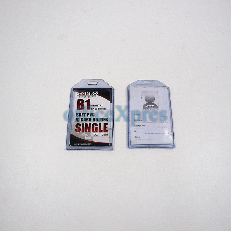 

Card Holder Casing ID Card Rubber / Tempat Kartu Karet ID Card 1 Slot Combo