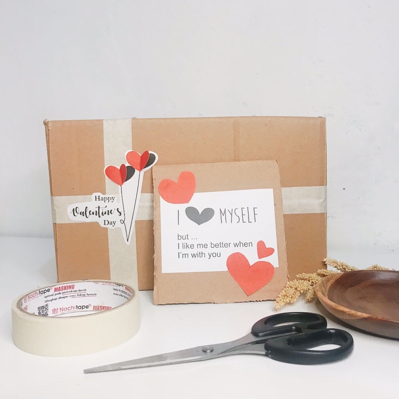 

packaging gift | kardus kado | kartu ucapan | greeting card