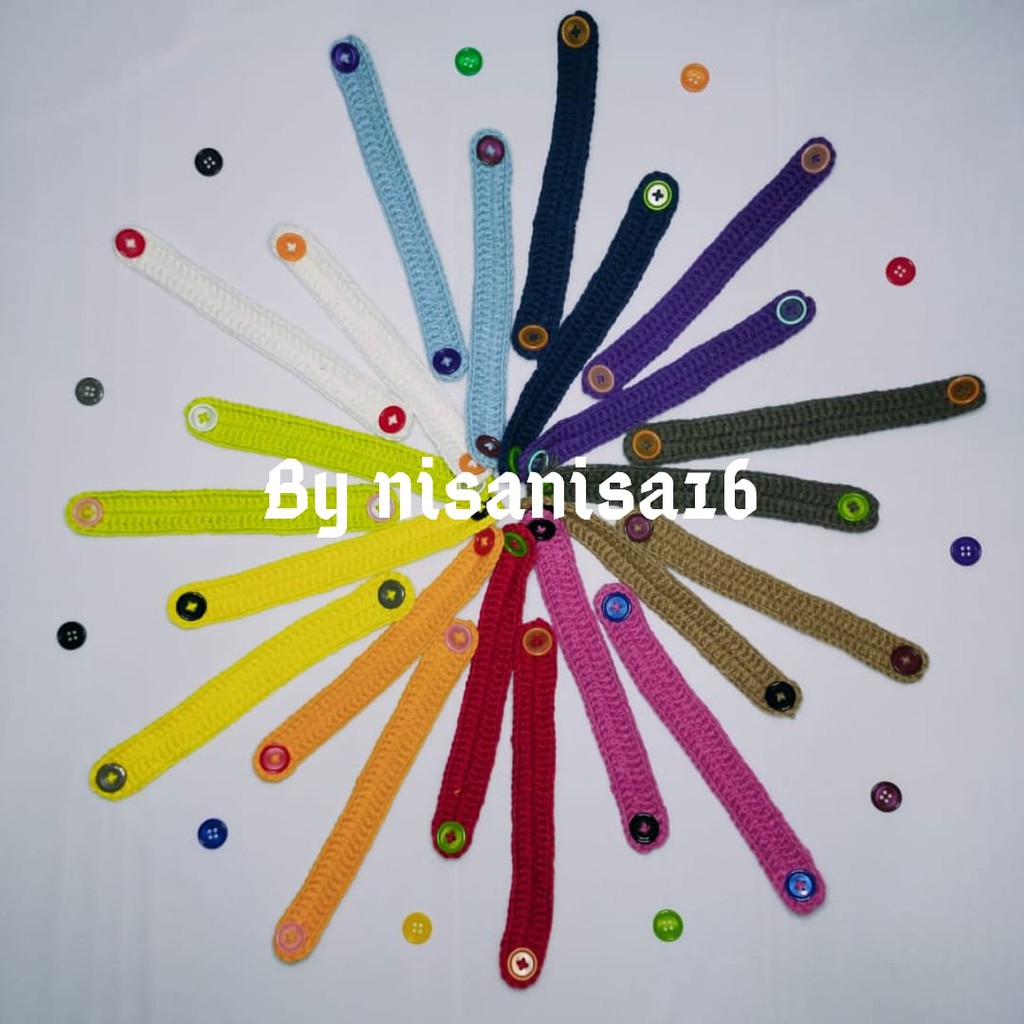 Konektor Masker Rajut / Pengait masker rajut