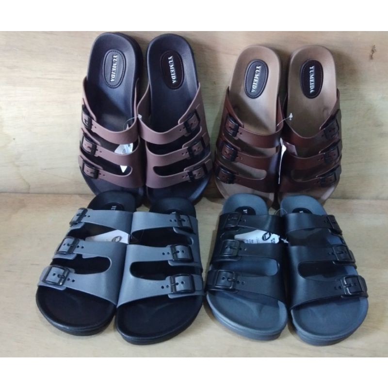 Yumeida Gt - 9071 L - Sandal Karet Pria - Sandal Yumeida