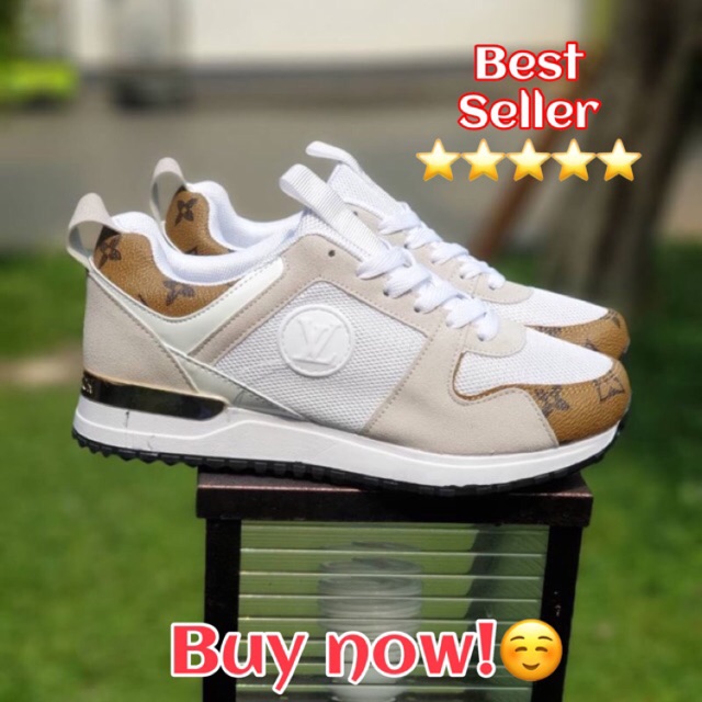 Louis Vuitton LV Trainers made in italy size 40, Fesyen Pria, Sepatu ,  Sneakers di Carousell