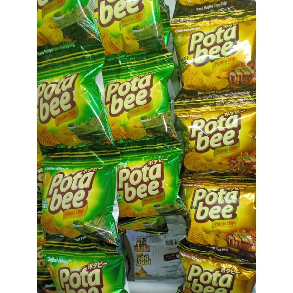 

Potabee Potato Chips Netto 15 Gram 1 Renceng Isi 10 Pcs