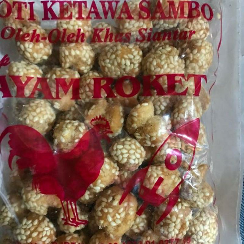 

Roti Ketawa Sambo Cap Ayam Roket Khas Kota Pematang Siantar 2Bungkus