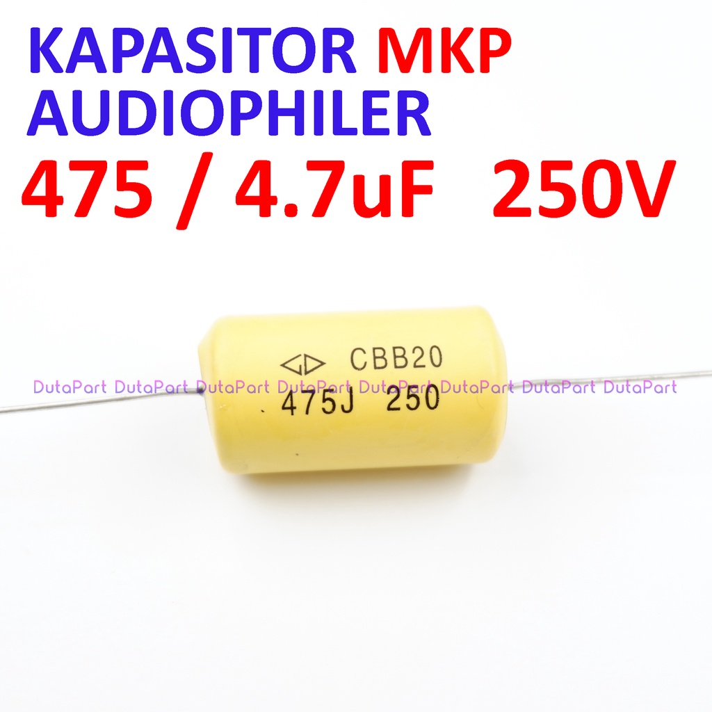 MKP 250V 475 4.7uF Audiophiler Kapasitor Capasitor Capacitor Tweeter