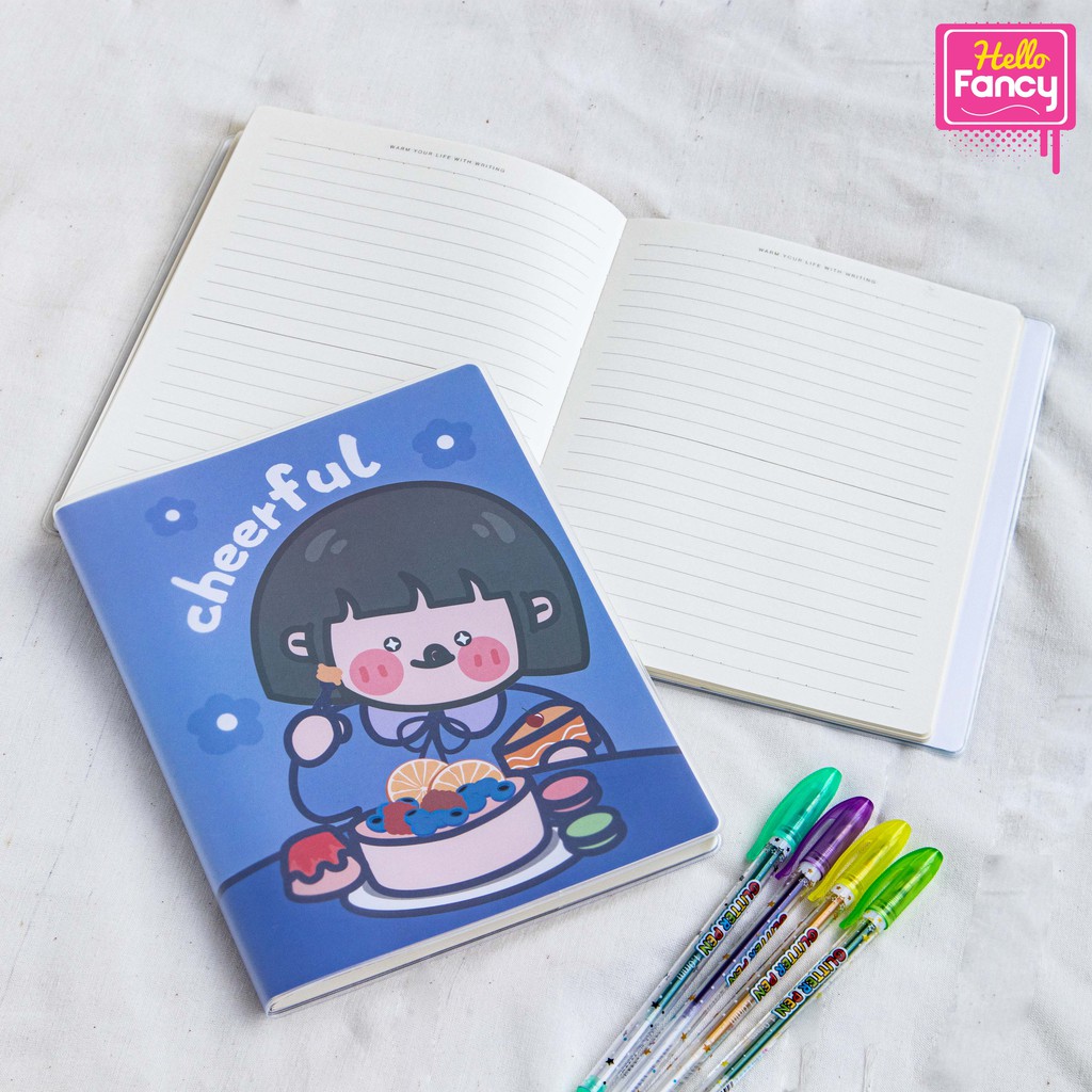 

Premium Notebook A5 Line Chibi 80 Lembar / Notebook Garis A5JT-17010