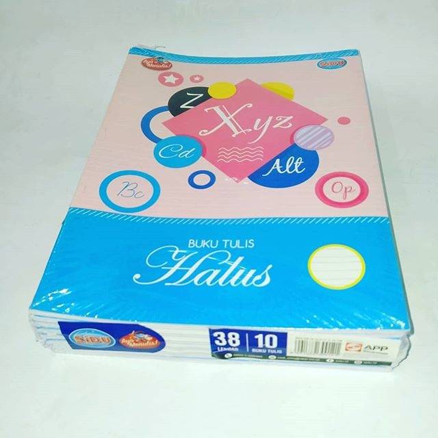 

Buku tulis halus Sidu 38 [ Ecer]