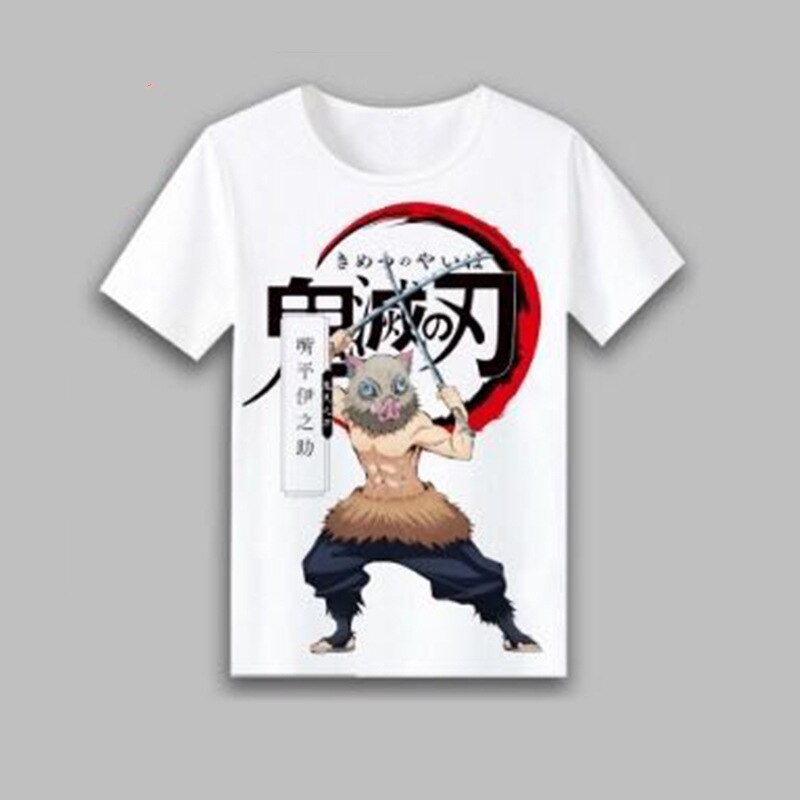 Baju Kaos ANIME Demon Slayer Katana Kimetsu No Yaiba Manga Tanjiro Nezuko Zenitsu rengoku kyojuro