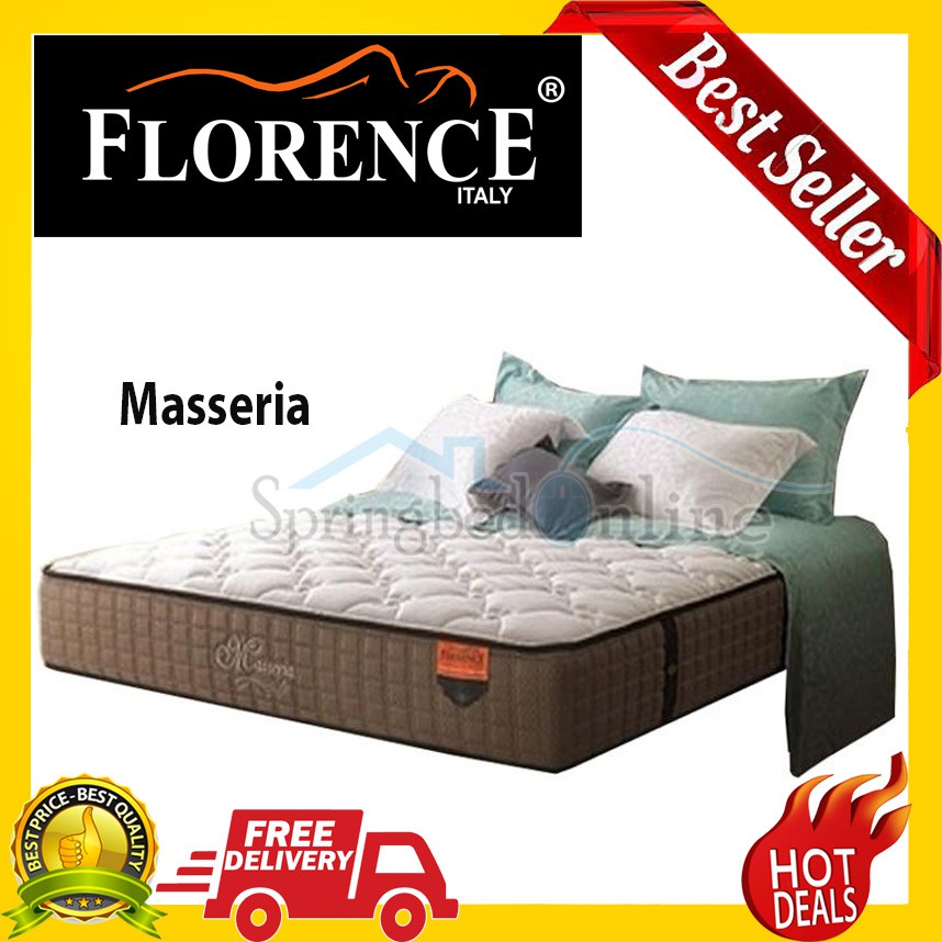 Springbed Florence Masseria Kasur Saja + Bonus