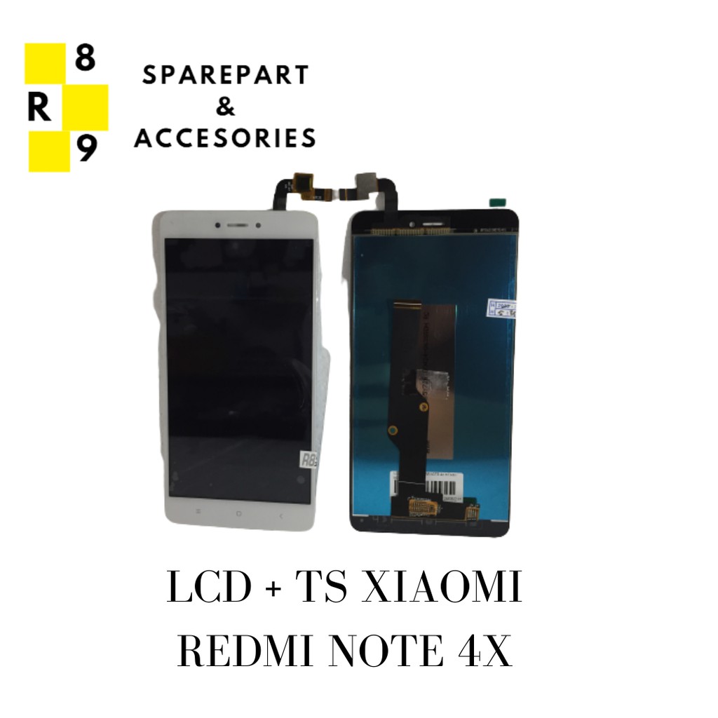 LCD + TS FULLSET XIAOMI REDMI NOTE 4X HITAM / NOTE 4 PRO