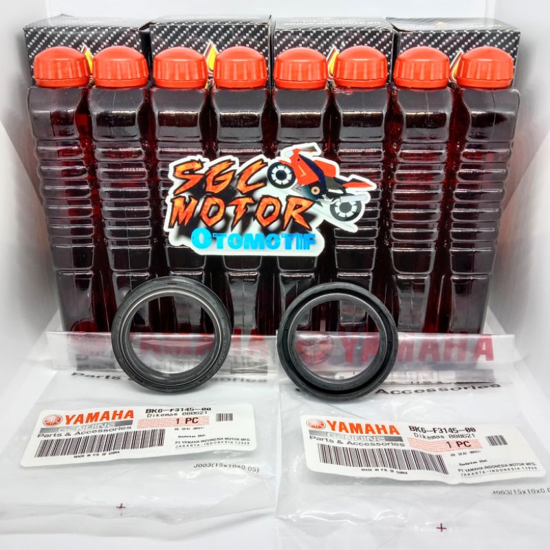 [ COD ] PAKET SEAL SHOCK DEPAN USD R15 V3/V4/M /XABRE/R25 V2/MT25 V2/MT-15 /XSR 155  ORIGINAL YGP 10