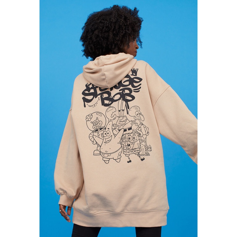 Hoodie H&amp;M Spongebob soft yellow Sweater Spongebob