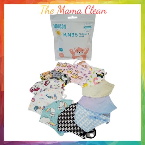 MASKER ANAK KN95 MOUSON ISI 10PCS 5PLY 5 LAPISAN