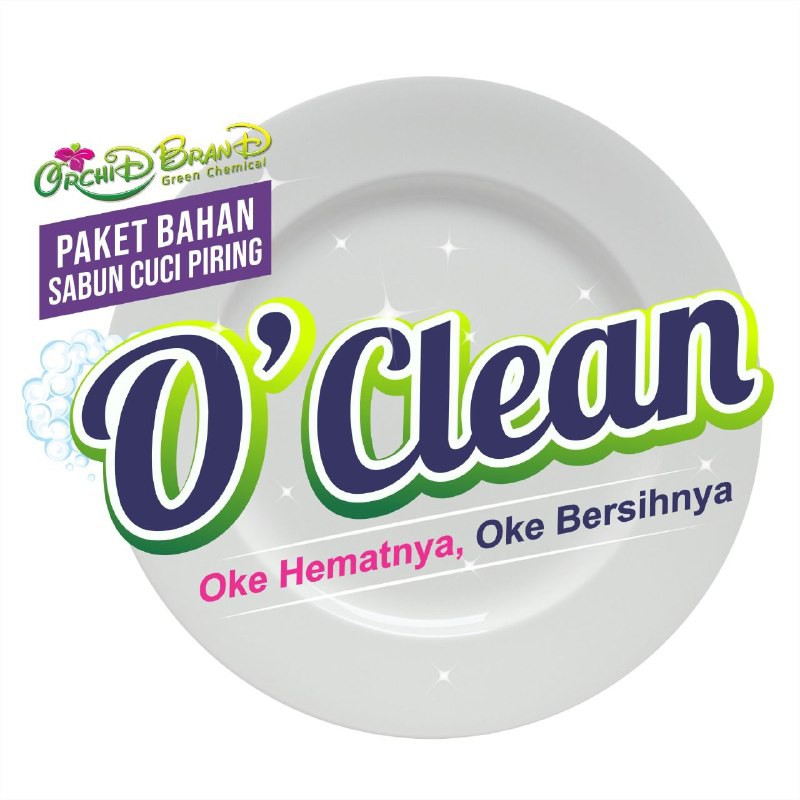 Oclean / Sabun cuci piring / cuci piring / Sunlight / bahan cuci piring