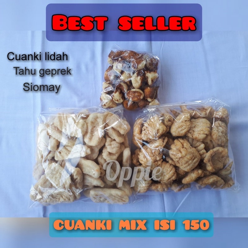 

cuanki mix isi 150 cuanki tahu cuanki lidah batagor