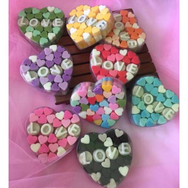 Coklat Hadiah Valentine Heart Hati Love  Shopee Indonesia