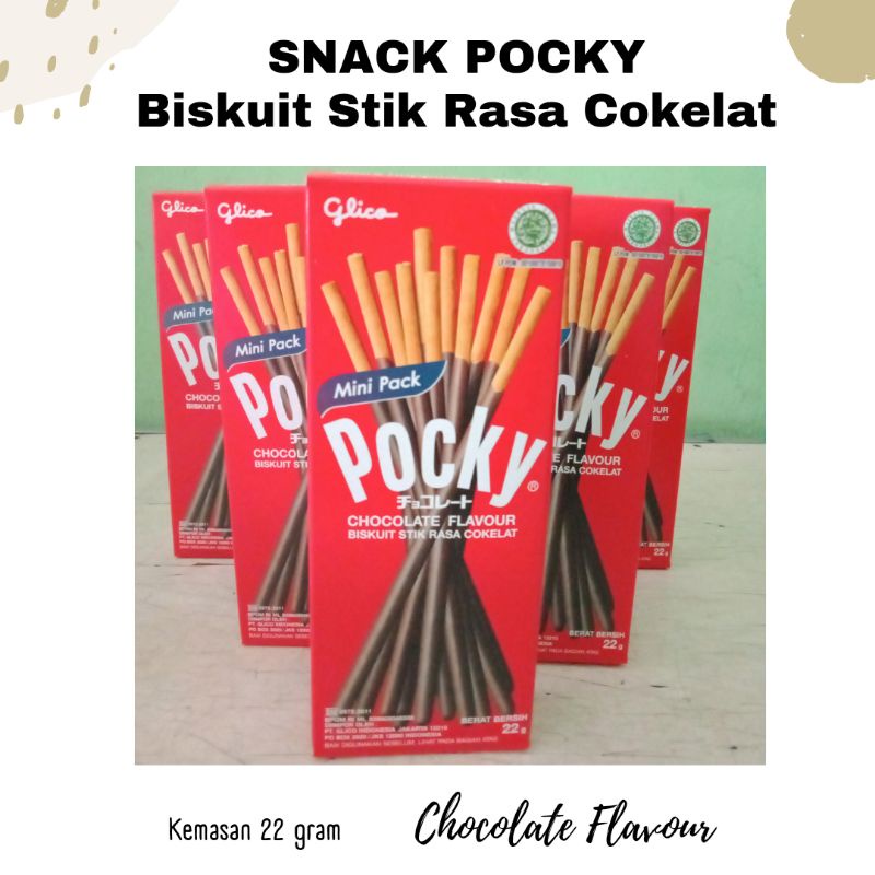 

SNACK POCKY BISKUIT STIK RASA COKLAT