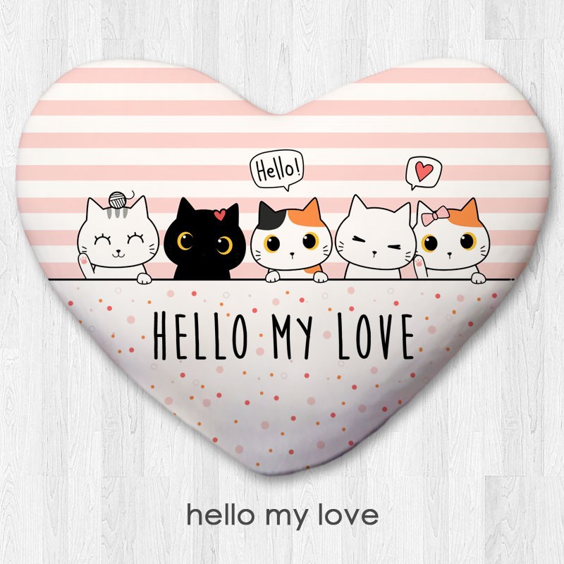 

Bantal Dekorasi bentuk hati kado valentine hadiah valentine kado pacar hadiah pacar - Love 1