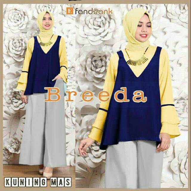 46 breeda set 3in1 kuning mas