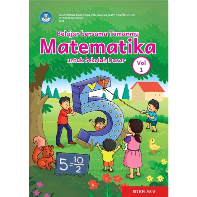 Harga satuan buku siswa Kemendikbud kurikulum merdeka untuk SD kelas 5