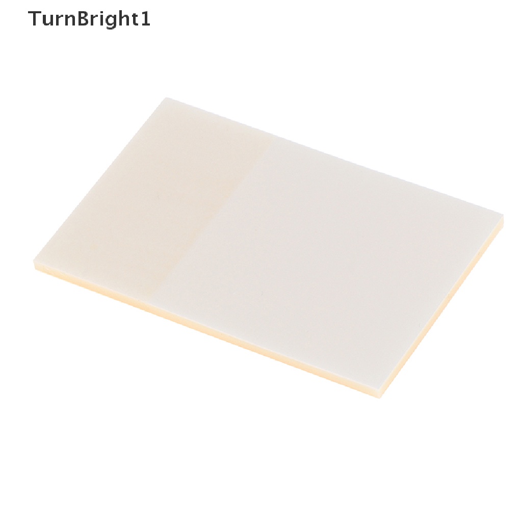 50 Lembar Kertas Memo Sticky Note Warna Transparan Tahan Air-1