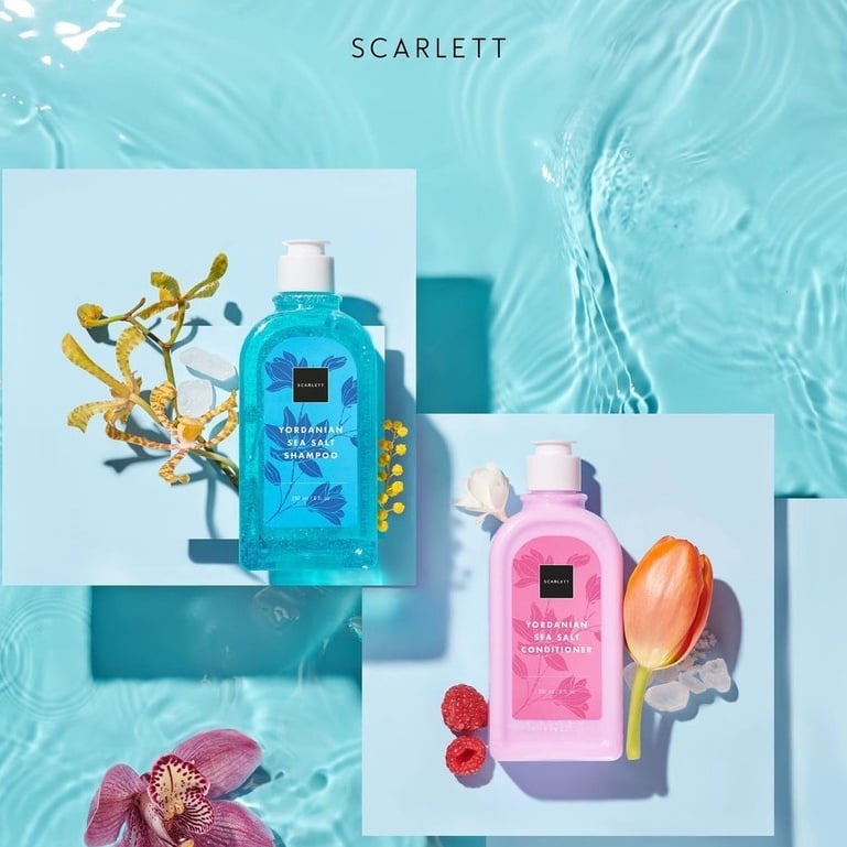 SCARLETT YORDANIAN SEA SALT ORIGINAL BPOM - SHAMPOO AND CONDITIONER