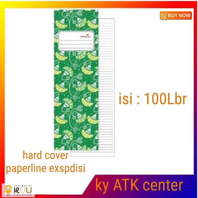 

Buku Hard Cover Paperline Exspedisi Isi 100 Lembar / Buku PPL