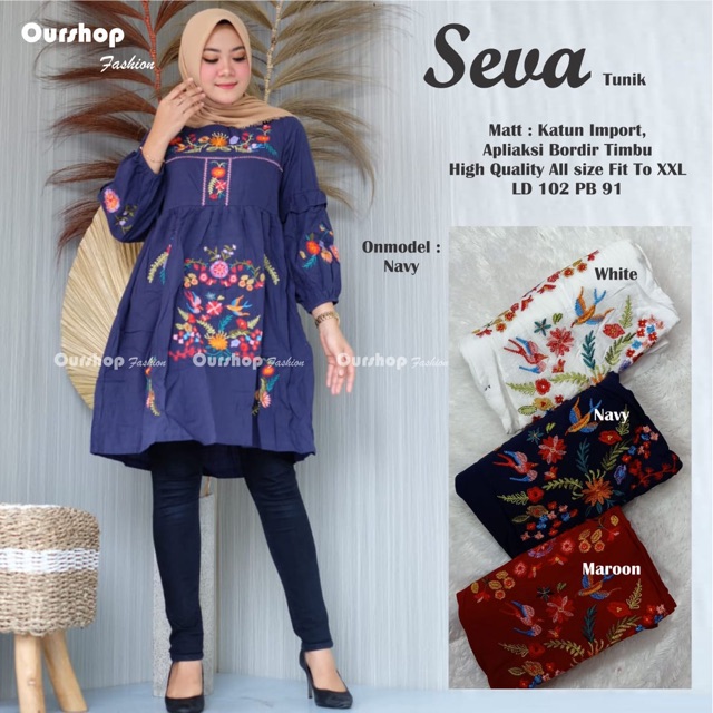 Seva tunik by Ourshop fashion