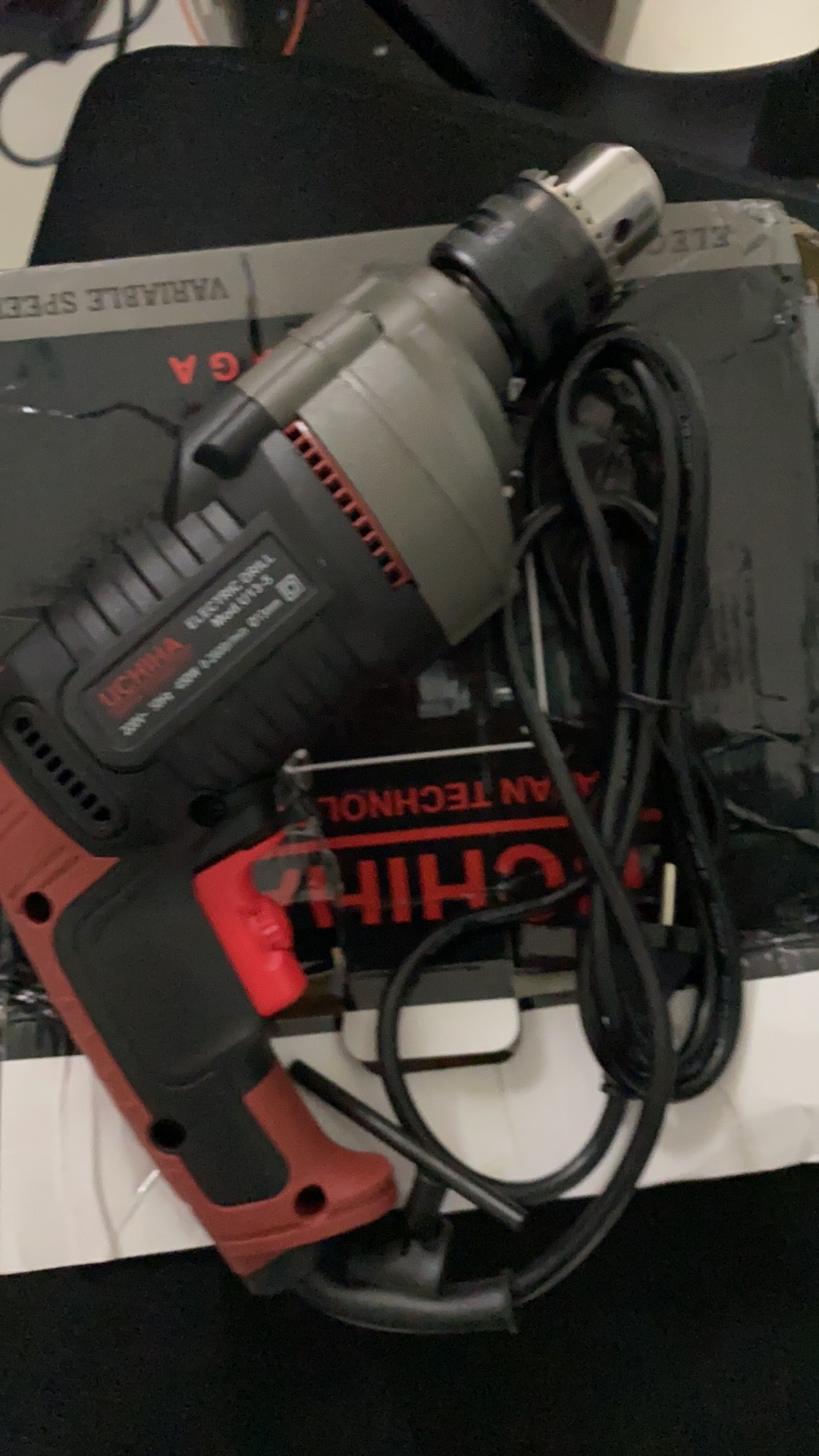 Promo!mesin Bor Tangan Listrik 13mm Impact Drill Tembaga Asli Beton Besi Kayu Japan