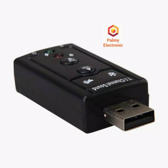 USB Soundcard 7.1 CH Virtual Audio Adapter PlugNPlay