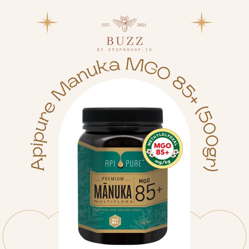 

[APIPURE] Manuka MGO 85+ (500gr)