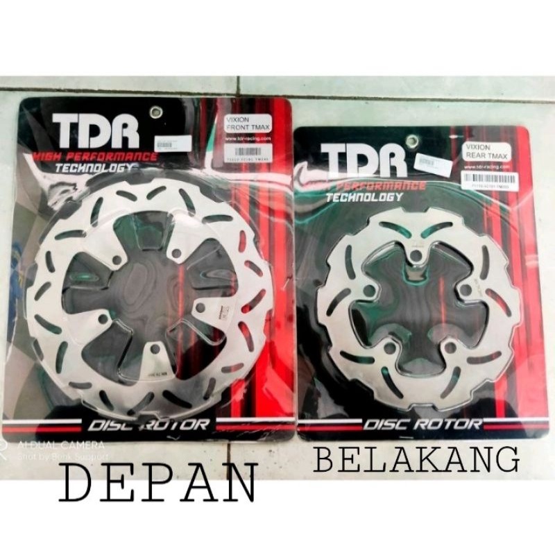 Piringan Disc Cakram Belakang R15 V3 V4 Vixion R New R25/MT25 Pnp Baut 3