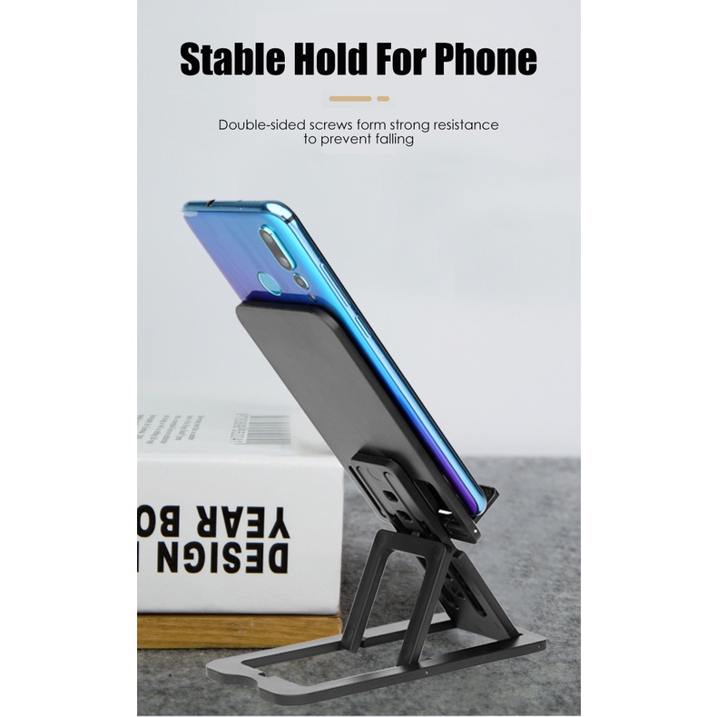 MIINII Folding Stand HD-03 Phone Stand Holder Stand HP Lipat Stand Handphone Duduk Universal