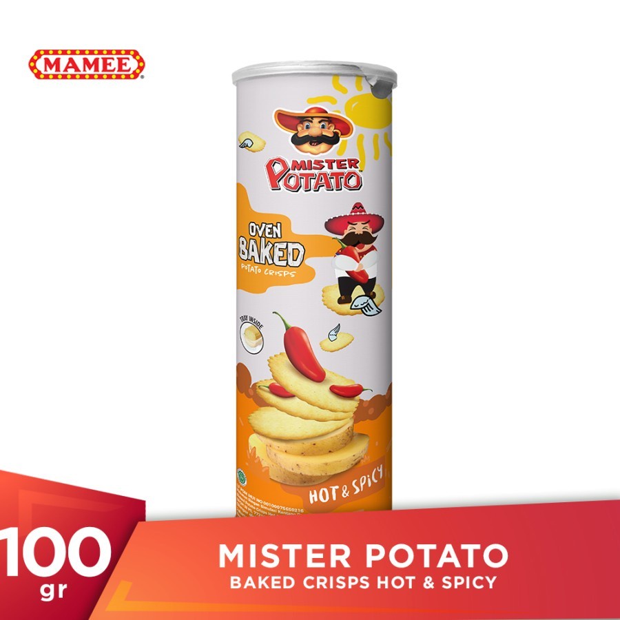 

Mister Potato Baked Crisps Hot & Spicy