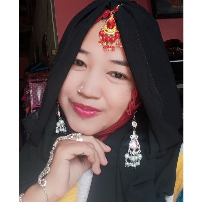 Anting hidung / jepit hidung