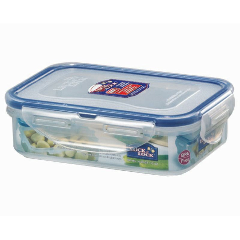 Lock &amp; Lock Food Container 360ml no divider HPL810 and with divider HPL810c