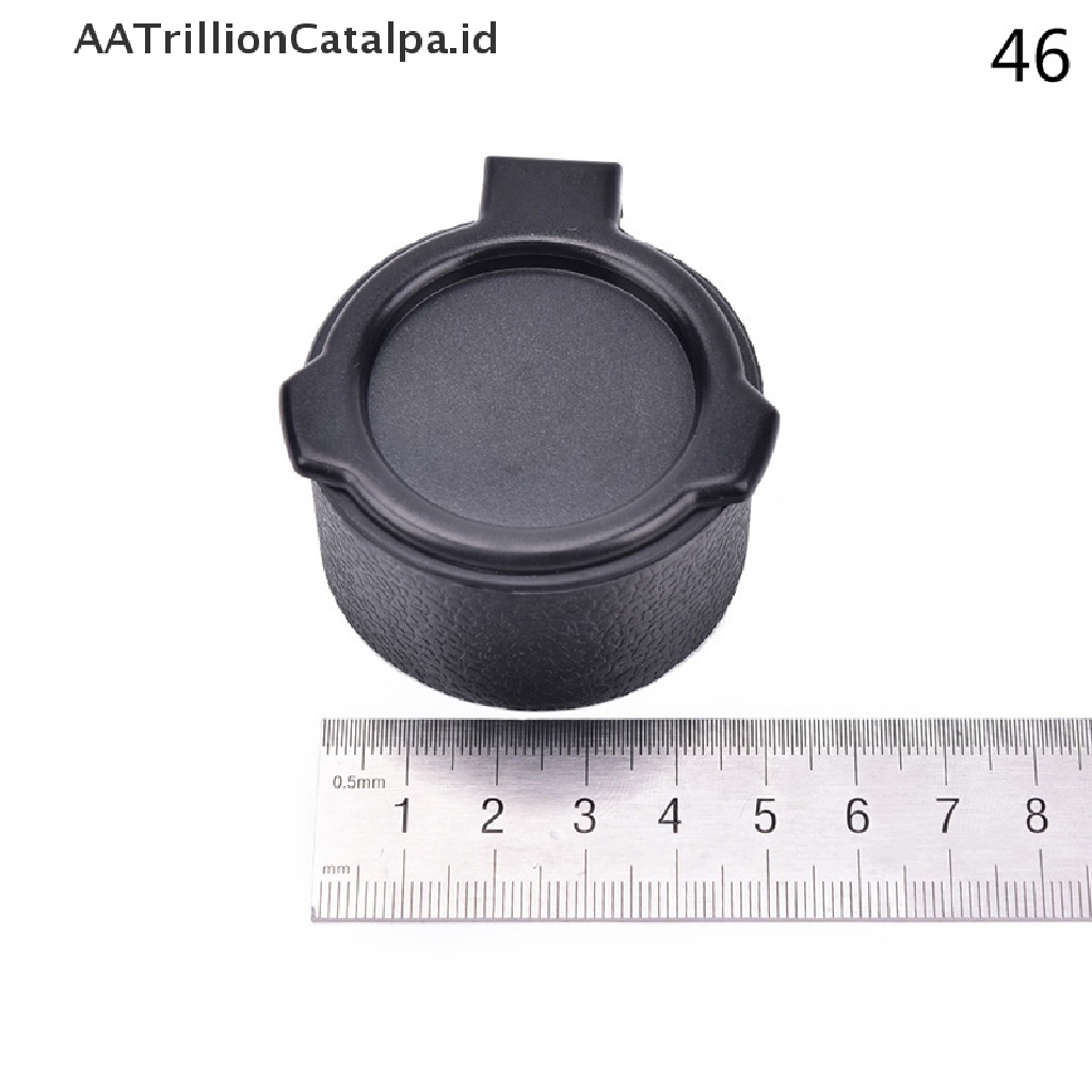 Aatrillioncatalpa 1pc Cover Lensa Senapan Model Flip Ukuran 25.4-57mm