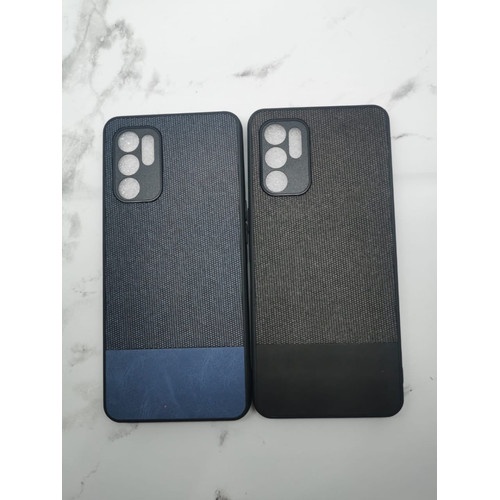 OPPO RENO6 RENO 6 4G SOFT CASE FABRIC DENIM COVER