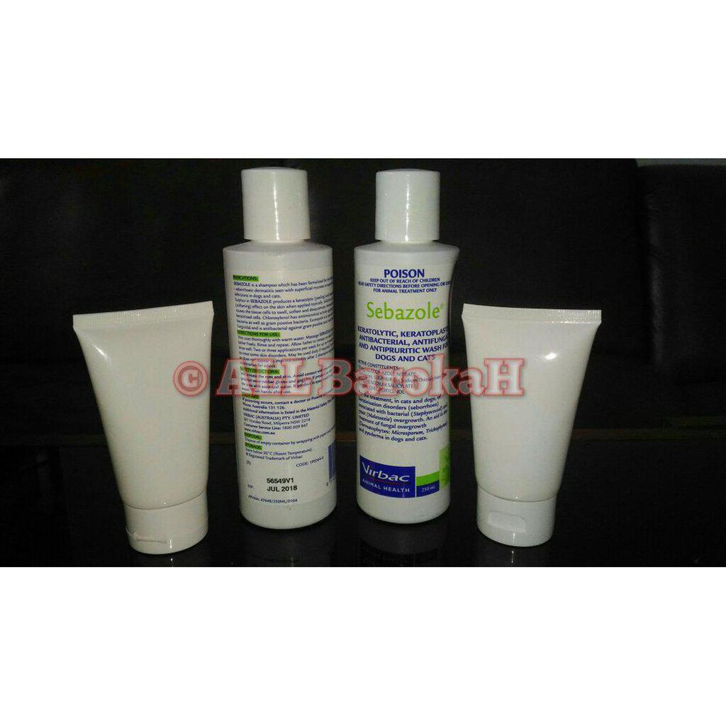 Shampo Kucing SEBAZOLE Repack 50ml