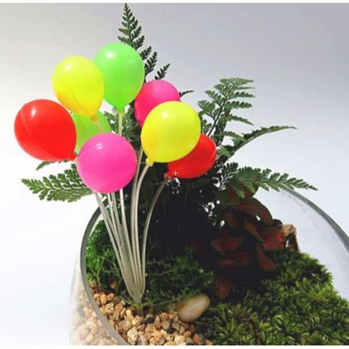 Miniatures - Colorful Balloons (1bunch)