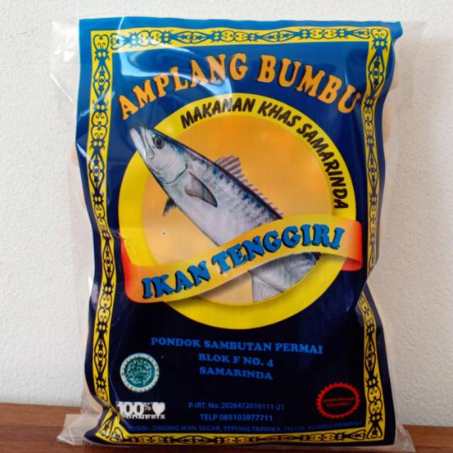 

Amplang bumbu ikan tenggiri kecil