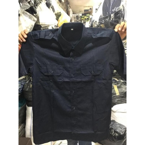 Setelan PDH Biru Baju PDH Biru Baju PDH Setelan Pria Biru MURAH