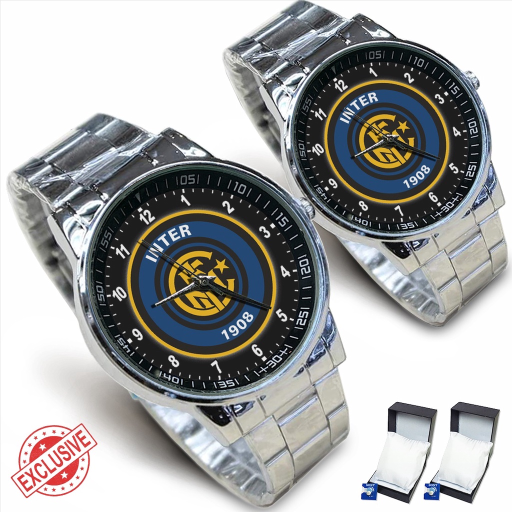 Jam Tangan Rantai Couple FC INTER - 2 (Special)