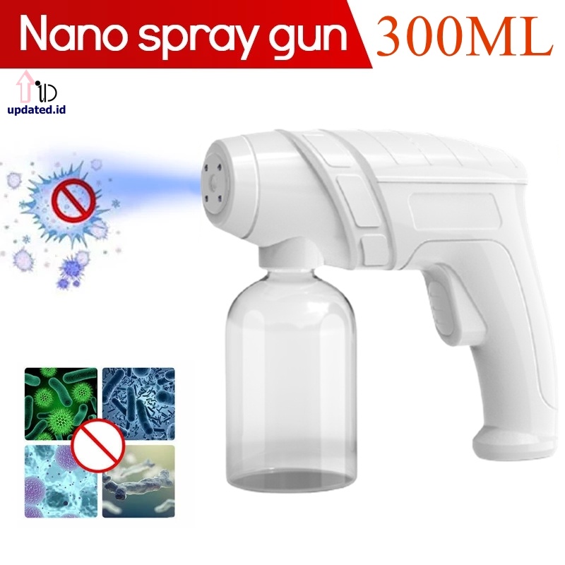 Portable Nano Atomizer Spray Gun Disinfectant Wireless 300ml