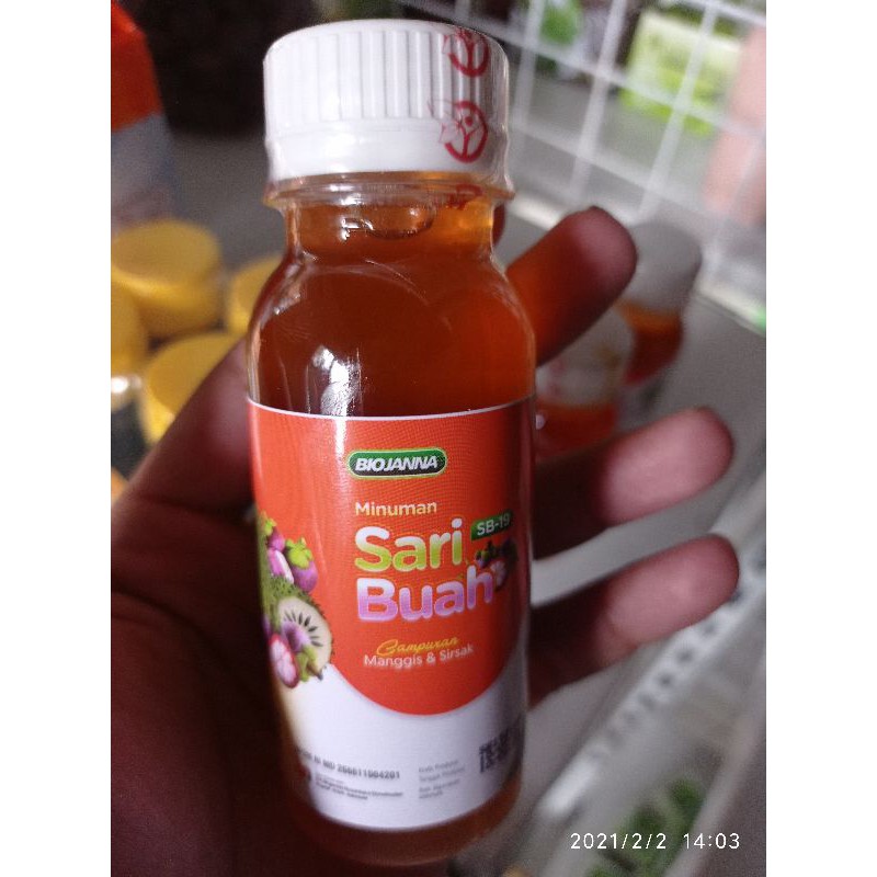 

Biojanna Sari Buah Manggis Sirsak